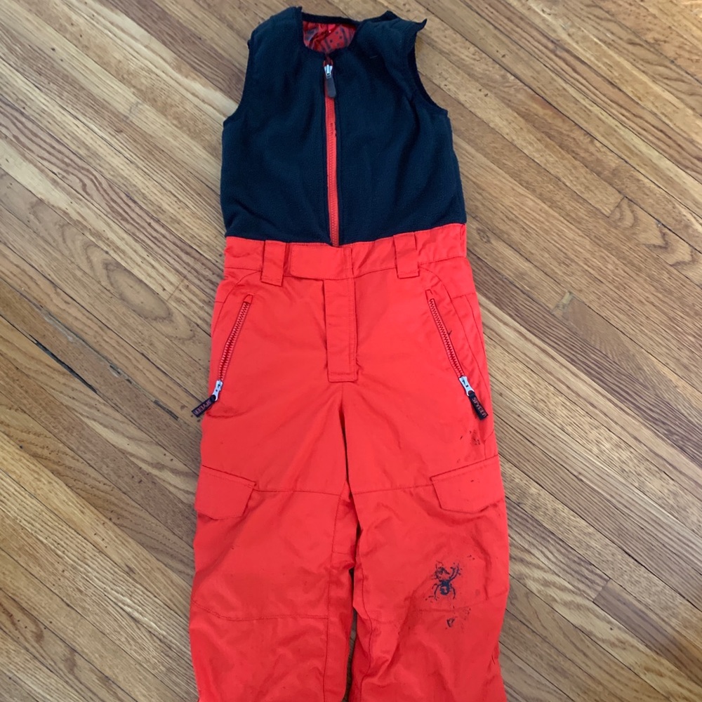 Spyder snow pants, snow suit